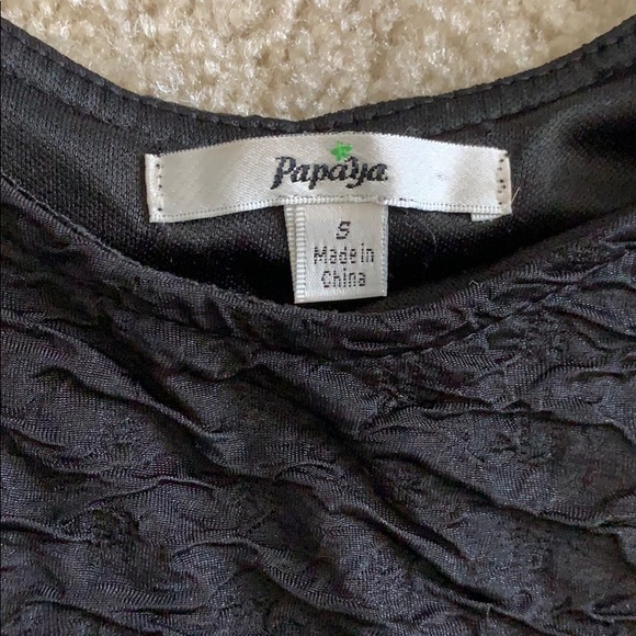 Papaya Black Bodycon dress. Size small. - Picture 5 of 7